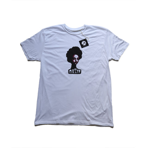 NEW! Afrocentric Tee - White