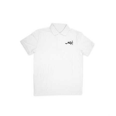 Script Polo Sport - White/Black - Wholesale